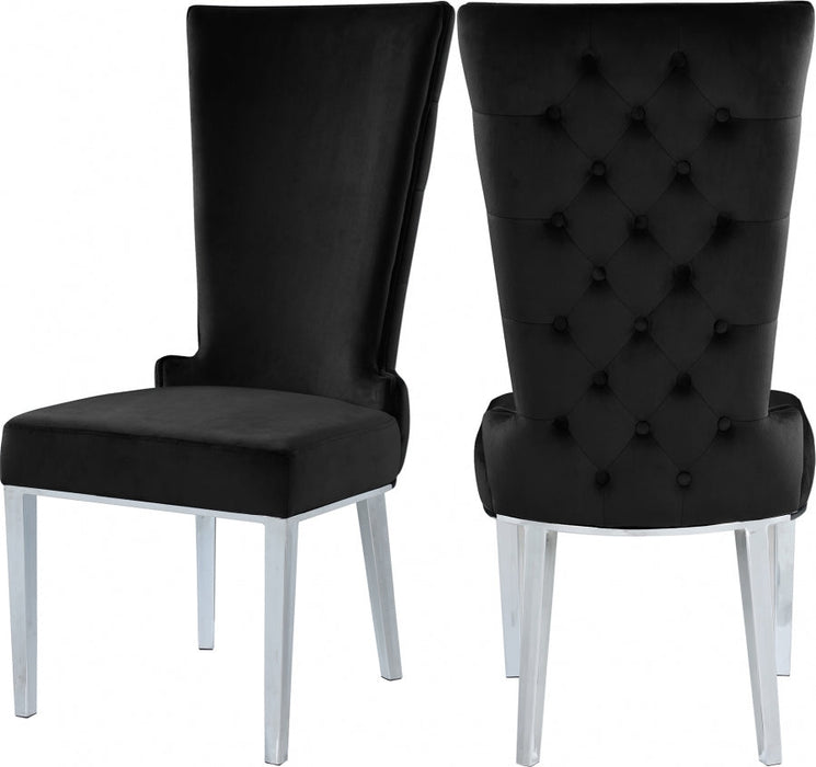 Serafina Velet Dining Chair