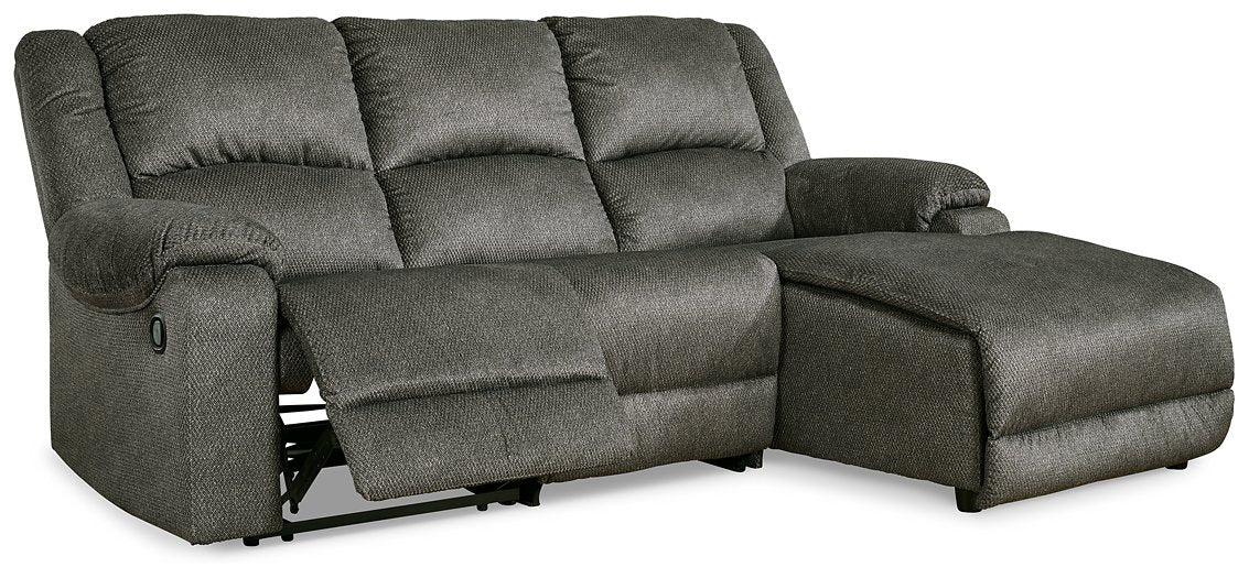 Benlocke Reclining Sectional with Chaise