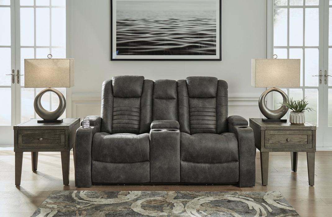 Soundcheck Power Reclining Loveseat with Console