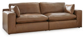 Emilia 2-Piece Sectional Loveseat - Yulissa Home Furnishings (NJ)