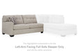 Mahoney 2-Piece Sleeper Sectional with Chaise - Yulissa Home Furnishings (NJ)