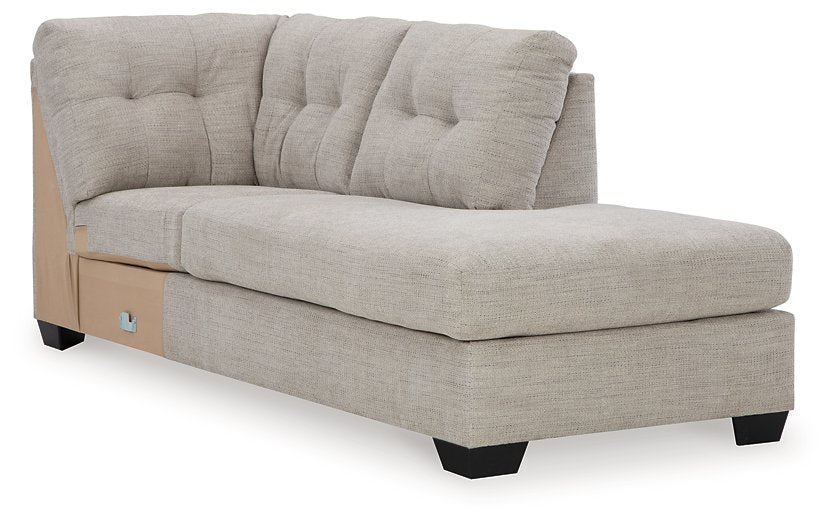 Mahoney 2-Piece Sectional with Chaise - Yulissa Home Furnishings (NJ)