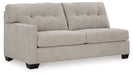 Mahoney 2-Piece Sleeper Sectional with Chaise - Yulissa Home Furnishings (NJ)