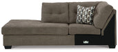 Mahoney 2-Piece Sleeper Sectional with Chaise - Yulissa Home Furnishings (NJ)