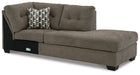 Mahoney 2-Piece Sectional with Chaise - Yulissa Home Furnishings (NJ)