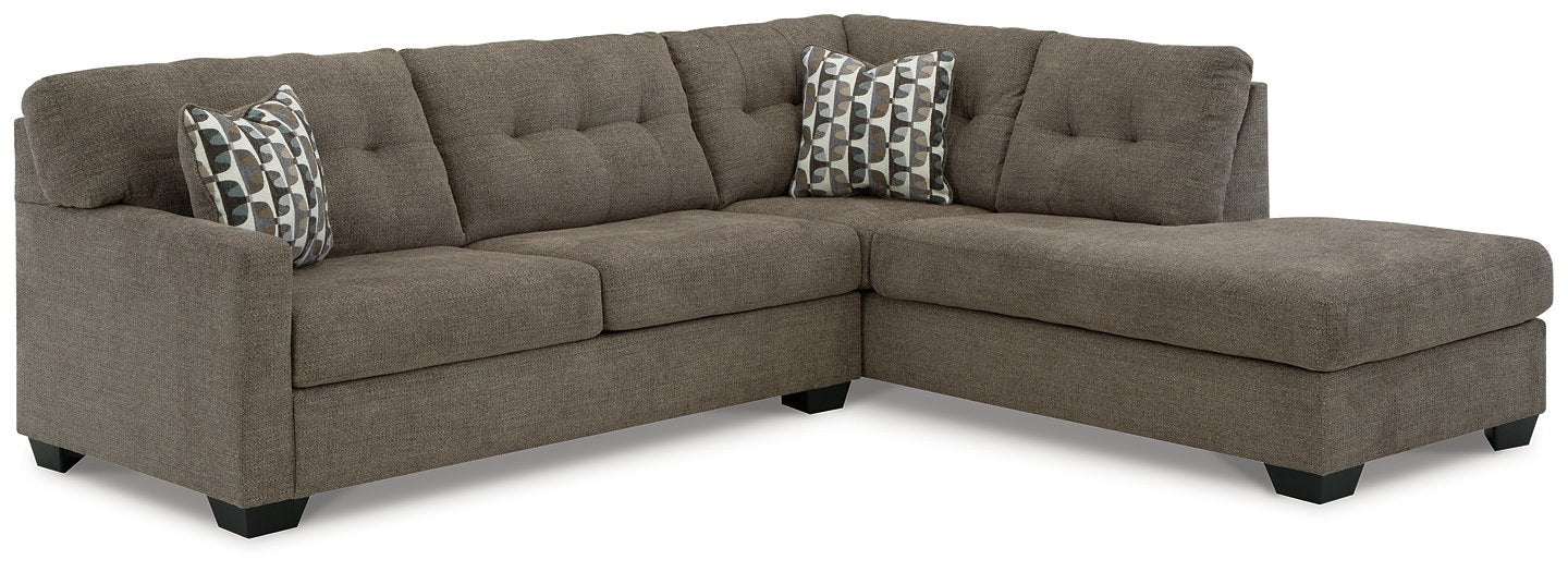 Mahoney 2-Piece Sectional with Chaise - Yulissa Home Furnishings (NJ)