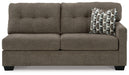 Mahoney 2-Piece Sleeper Sectional with Chaise - Yulissa Home Furnishings (NJ)