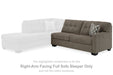 Mahoney 2-Piece Sleeper Sectional with Chaise - Yulissa Home Furnishings (NJ)