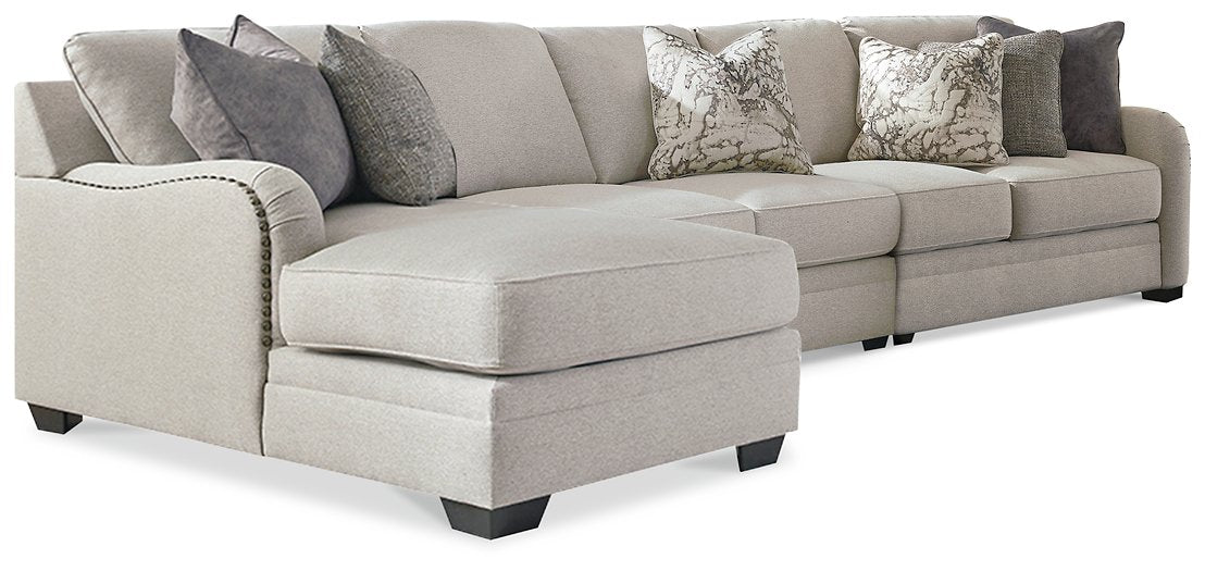 Dellara Sectional with Chaise - Yulissa Home Furnishings (NJ)