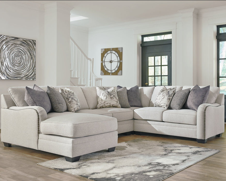 Dellara Sectional with Chaise - Yulissa Home Furnishings (NJ)