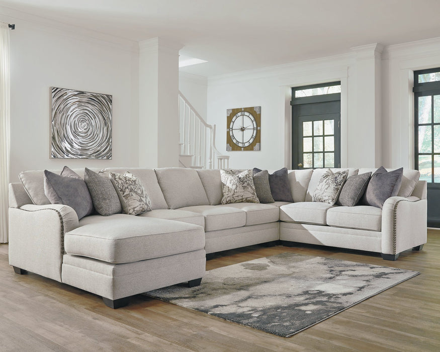 Dellara Sectional with Chaise - Yulissa Home Furnishings (NJ)