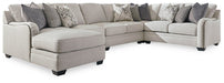 Dellara Sectional with Chaise - Yulissa Home Furnishings (NJ)