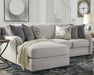 Dellara Sectional with Chaise - Yulissa Home Furnishings (NJ)