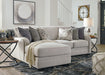 Dellara Sectional with Chaise - Yulissa Home Furnishings (NJ)