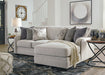 Dellara Sectional with Chaise - Yulissa Home Furnishings (NJ)