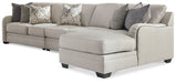 Dellara Sectional with Chaise - Yulissa Home Furnishings (NJ)