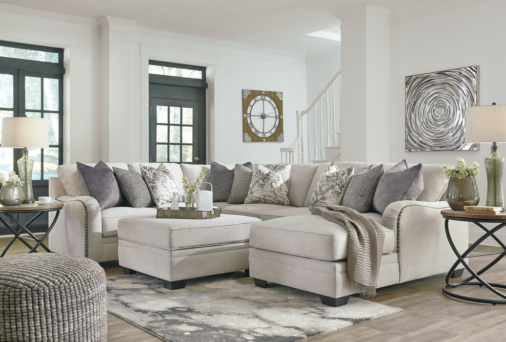 Dellara Sectional with Chaise - Yulissa Home Furnishings (NJ)