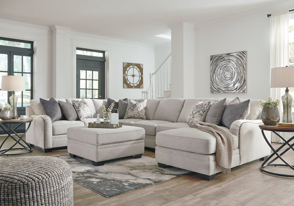 Dellara Sectional with Chaise - Yulissa Home Furnishings (NJ)