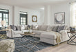 Dellara Sectional with Chaise - Yulissa Home Furnishings (NJ)