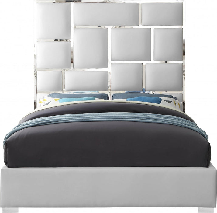 Milan Faux Leather Bed SKU: BE00010