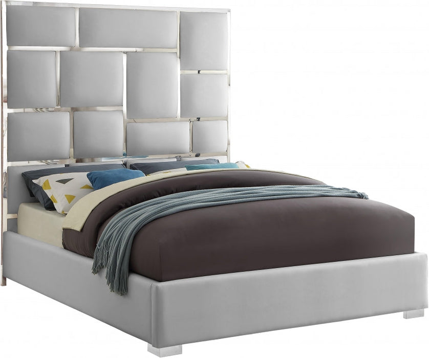 Milan Faux Leather Bed SKU: BE00010