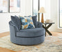 Maxon Place Oversized Swivel Accent Chair - Yulissa Home Furnishings (NJ)