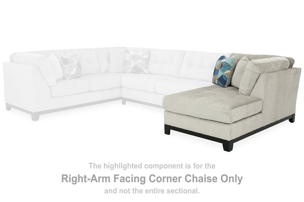 Maxon Place Sectional with Chaise - Yulissa Home Furnishings (NJ)