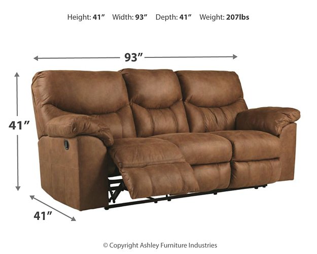 Boxberg Reclining Sofa - Yulissa Home Furnishings (NJ)