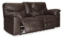 Boxberg Reclining Loveseat with Console - Yulissa Home Furnishings (NJ)