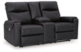 Axtellton Power Reclining Loveseat with Console - Yulissa Home Furnishings (NJ)