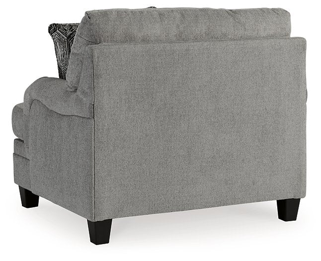 Davinca Oversized Chair - Yulissa Home Furnishings (NJ)