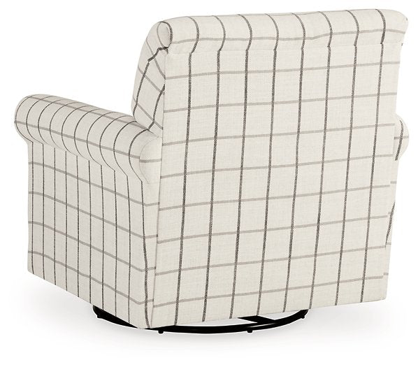 Davinca Swivel Glider Accent Chair - Yulissa Home Furnishings (NJ)