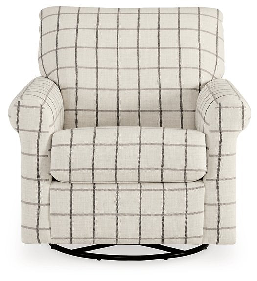 Davinca Swivel Glider Accent Chair - Yulissa Home Furnishings (NJ)