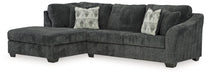 Biddeford 2-Piece Sectional with Chaise - Yulissa Home Furnishings (NJ)