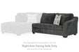 Biddeford 2-Piece Sectional with Chaise - Yulissa Home Furnishings (NJ)