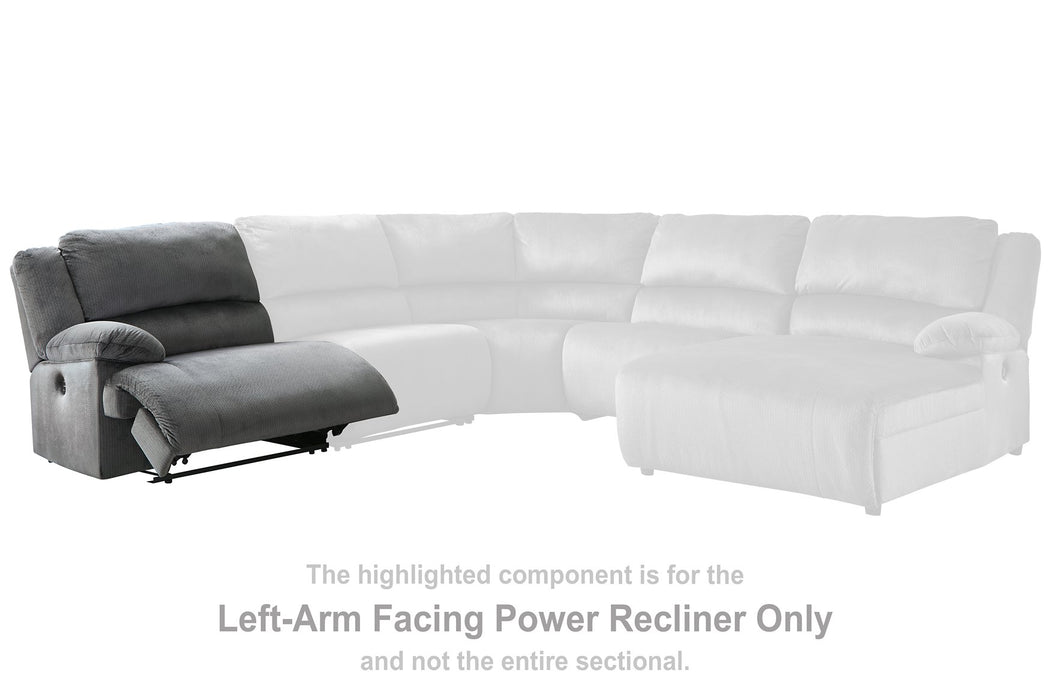 Clonmel Power Reclining Sectional - Yulissa Home Furnishings (NJ)