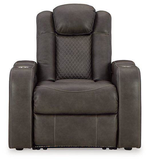 Fyne-Dyme Power Recliner - Yulissa Home Furnishings (NJ)