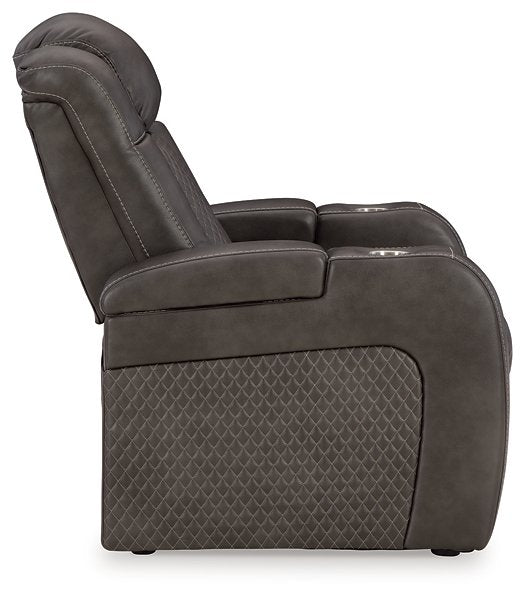 Fyne-Dyme Power Recliner - Yulissa Home Furnishings (NJ)