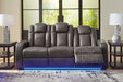 Fyne-Dyme Power Reclining Sofa - Yulissa Home Furnishings (NJ)