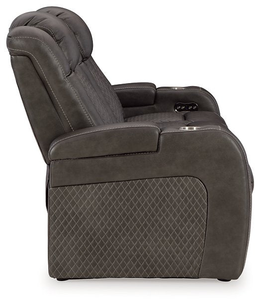 Fyne-Dyme Power Reclining Sofa - Yulissa Home Furnishings (NJ)