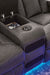 Fyne-Dyme Power Reclining Loveseat with Console - Yulissa Home Furnishings (NJ)