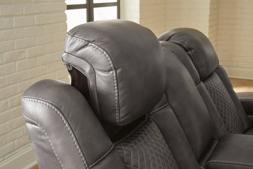 Fyne-Dyme Power Recliner - Yulissa Home Furnishings (NJ)