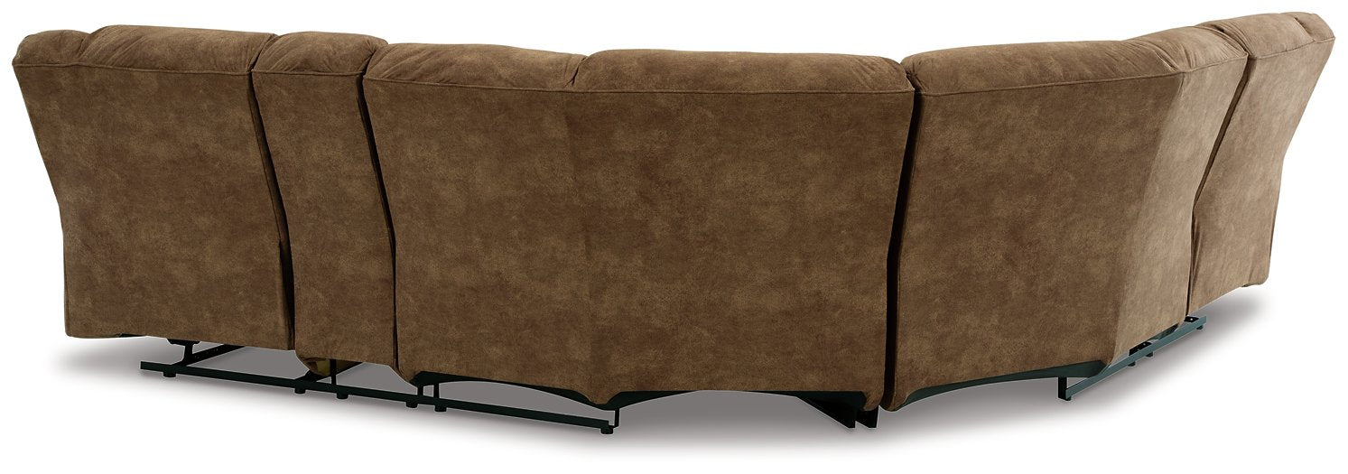 Partymate 2-Piece Reclining Sectional - Yulissa Home Furnishings (NJ)