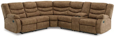 Partymate 2-Piece Reclining Sectional - Yulissa Home Furnishings (NJ)