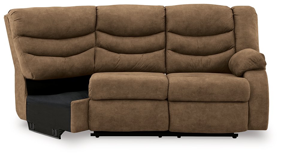 Partymate 2-Piece Reclining Sectional - Yulissa Home Furnishings (NJ)