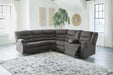 Partymate 2-Piece Reclining Sectional - Yulissa Home Furnishings (NJ)