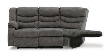 Partymate 2-Piece Reclining Sectional - Yulissa Home Furnishings (NJ)