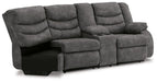 Partymate 2-Piece Reclining Sectional - Yulissa Home Furnishings (NJ)