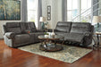 Austere Reclining Loveseat with Console - Yulissa Home Furnishings (NJ)