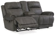 Austere Reclining Loveseat with Console - Yulissa Home Furnishings (NJ)